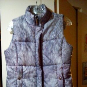 Stylish Purple Puffer Vest